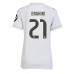 Real Madrid Brahim Diaz #21 Hemma matchtröja Dam 2025-26 Kortärmad Billigt